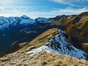 MONTE ARETE (2227 m.), sudato, ma comunque goduto, da Cambrembo di Valleve il 17 novembre 2012  - FOTOGALLERY